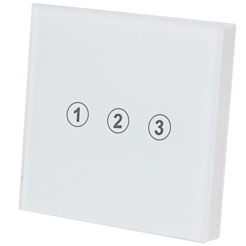 ST03 - bezdrátový 3kanálový dálkový ovladač na bránu s připevněním na stěnu